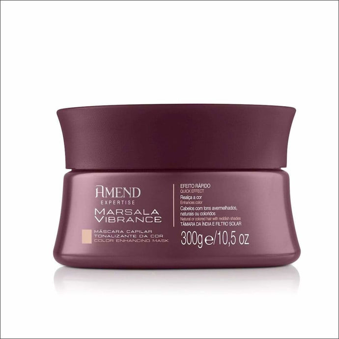 Amend Mascarilla Color Marsala Vibrance 300 g - AMEND COSMÉTICOS